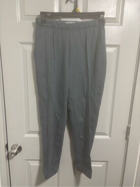 Everlane Pants Women Stone Pleated Tapered Slacks Career Trousers Pockets